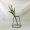 Ins mẫu nổ hoa khô hoa nhân tạo lọ nhỏ tươi đơn giản sáng tạo màu đen rèn sắt trang trí phòng khách trang trí phòng khách - Vase / Bồn hoa & Kệ