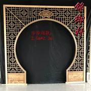 Dongyang woodcarving bạch đàn màn hình phân vùng cổ đồ nội thất cổ điển sàn mui xe cửa hang vòng rào cửa - Màn hình / Cửa sổ