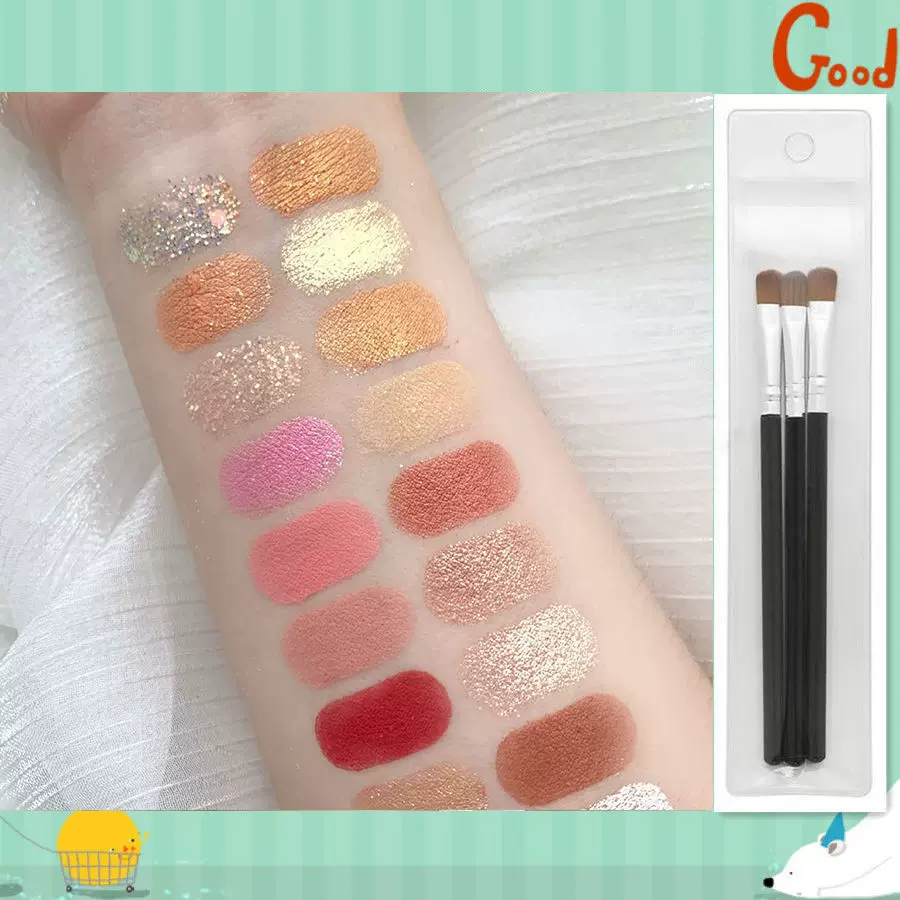 Matte eyeshadow palette, 24 colors, beginner, earth tones