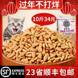 Specials Natural Cat Food 5 кг10 кот морской рыбы котят, а также кошачья бродякая кошачья еда.