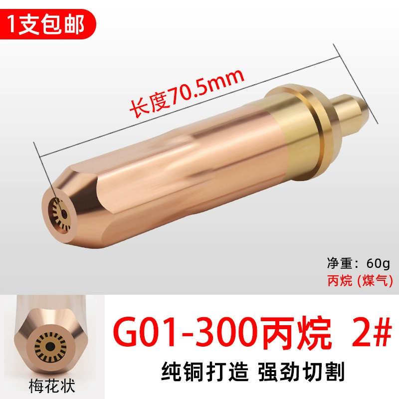 Đầu cắt súng cắt khí hóa lỏng khí axetylen propan tiêu chuẩn quốc gia g01-30-100-300 đầu mỏ cắt hoa mận loại vòng máy hàn mig giá rẻ Phụ kiện máy hàn