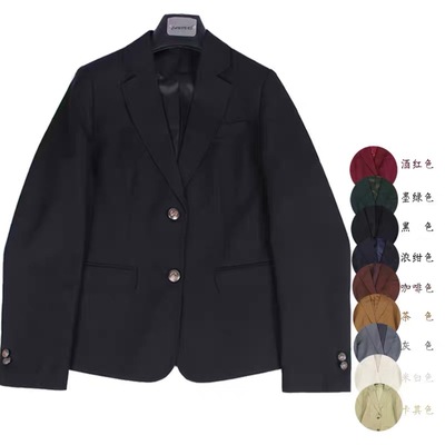 taobao agent Genuine classic suit jacket, set, Japanese autumn student pleated skirt