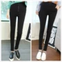 Mặc quần legging dài mùa thu và mùa đông eo cao không thể mua được quần co giãn siêu mỏng siêu dài cộng với quần nhung nữ cỡ lớn chất béo MM quần thể thao nữ đẹp