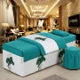 Beauty bedspread gia đình giường massage bedspread của bốn bộ Xuefu Nepal liệu - Trang bị tấm khăn trải giường spa