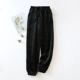 Черноколендленные теплые штаны