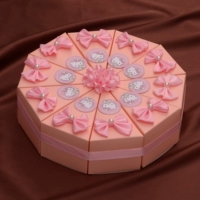 [Стиль 15] 10 коробок с розовыми моделями рождения