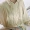 2018 mùa xuân mới Hàn Quốc phiên bản của cổ điển hoang dã rắn màu lỏng đèn lồng tay áo mỏng trùm đầu T-Shirt áo len phụ nữ áo áo hoodie nữ form rộng