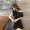 Retro Hàn Quốc phiên bản của chic từ cổ áo một cách cẩn thận thiết kế máy ý thức của thời trang hoang dã slim tie slim dress ngắn tay áo váy xòe xếp ly eo	
