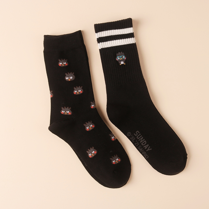 Two Pairs Of Cool PenguinsMINISO MINISO sanrio  week Stockings 2 Double pack Cartoon lovely Socks ventilation Cinnamoroll  JK socks