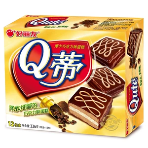 好丽友 Qty Cake Moka шоколадный вкус 336 г/коробка