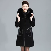 Áo khoác lông cừu nữ 2018 mùa đông Áo lông cho phụ nữ lông cáo mới - Faux Fur