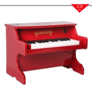 Hot 25 phím đàn piano nhỏ giáo dục sớm câu đố piano gỗ cho trẻ em bàn phím đồ chơi có thể chơi cho người mới bắt đầu - Đồ chơi nhạc cụ cho trẻ em