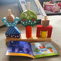 Деревянный конструктор, игрушка для мальчиков и девочек, 6 лет, раннее развитие