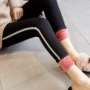 Quần cạp cao cộng với quần legging nhung nữ mùa thu đông quần dài bó sát quần skinny bó sát mỏng hai quần thanh quần áo mùa hè nữ 