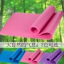 Yoga mat non-slip người mới bắt đầu dày yoga Yu cà phê tập thể dục mat không có mùi hỗ trợ phẳng thảm ba mảnh miniband tập mông