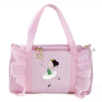 Розовая цветная печать маленькие танцоры c