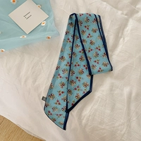 Синий цветочный