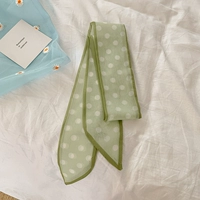 Зеленая белая точка