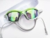 Water Yan mới chống nước chống sương mù và kính chống tia UV cho nam và nữ khung gương lớn với 1 nút tai - Goggles kính lặn có ống thở Goggles