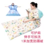 Túi ngủ cotton dành cho nữ trưởng thành trong nhà dày du lịch ấm áp có thể cởi bỏ mật chống di động bằng một phim hoạt hình dễ thương - Túi ngủ túi ngủ naturehike lw180