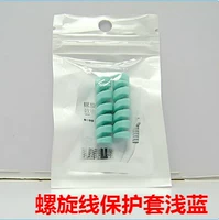 Голокий яблочный спиральный кабель данных набор 4 мешков 8