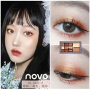 Li Yuan Tang NOVOins lắc cùng một bóng mắt phấn hồng sửa chữa dung lượng ánh sáng cao một đĩa trang điểm ngọc trai màu đất mờ - Bộ trang điểm