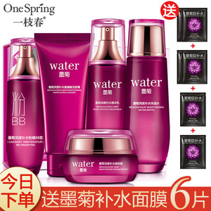 一枝春墨菊巨补水保湿面部护理护肤品套装