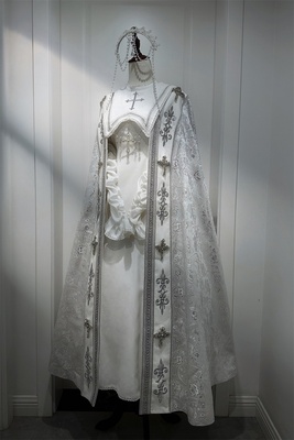 taobao agent [Lemiroir dress] Monthly Night Prayer OP Women's Wind Wind Dress Original Lolita Limited Appointment