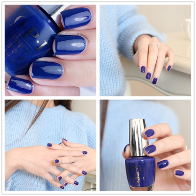 taobao agent American genuine OPI nail oil microstate series electro -light blue -purple ISL17 ISL16 long -lasting gloss