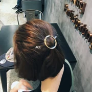 Châu âu và Mỹ retro hình học đơn giản kẹp tóc head clip tóc ngắn tiara kẹp tóc top clip side clip clip từ clip tóc nữ
