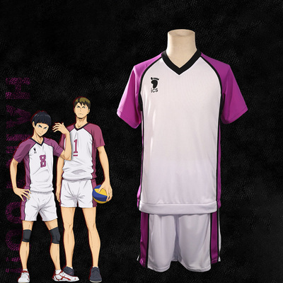 taobao agent Volleyball young cos white bird c university Niubo Ruoli Shiilea Anime COSPY men's sports team uniform jersey