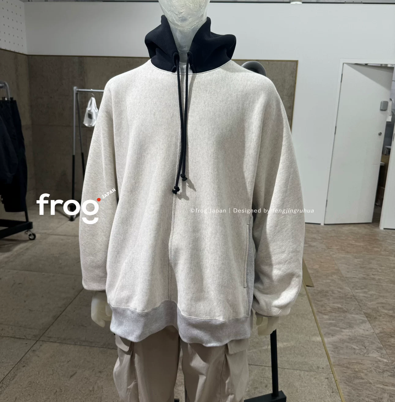 [Заказ N.HOOLYWOOD Champion HOODED SWEATSHIRT коллаборация вставной капюшон 24SS]