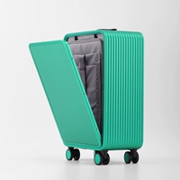 Металлический универсальный чемодан для путешествий, алюминиево-магниевый сплав, 20 дюймов