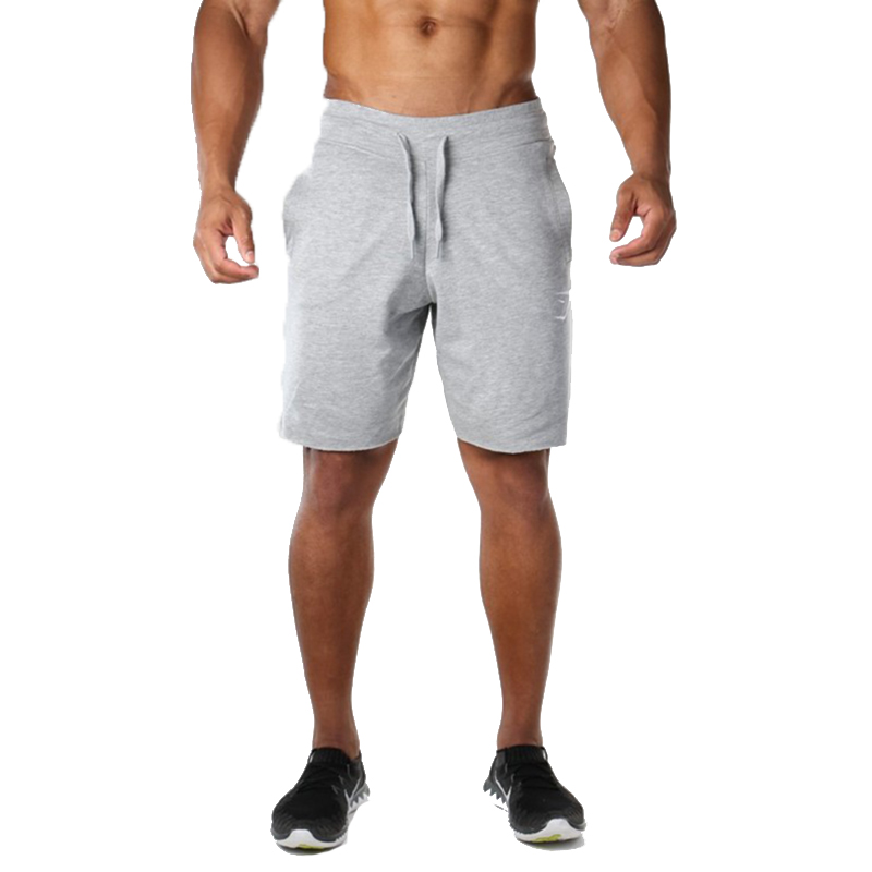 Light GreyMuscle brothers New products man motion shorts run Bodybuilding Quick drying leisure time Capris Thin easy Basketball pants
