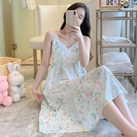 M1702 Юбка-шижжу цветочный рис белый