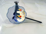 Handmade thêu thêu diy người mới bắt đầu kit palm fan gói nguyên liệu gói vật liệu 15 CM fan hâm mộ nhóm fan đúp fox