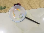 Handmade thêu thêu diy người mới bắt đầu kit palm fan gói nguyên liệu gói vật liệu 15 CM fan hâm mộ nhóm fan Fengqi tranh thêu chữ tâm