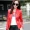 Haining da của phụ nữ phần ngắn Slim Hàn Quốc phiên bản của cổ áo 2018 mùa xuân và mùa thu mới áo khoác da mỏng hoang dã kích thước lớn áo áo da butuni