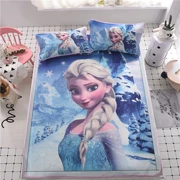 Disney Princess Children mat băng lụa bàn phim hoạt hình ba mảnh 1,2 giường mùa hè 1,5 cô gái gấp thảm mềm - Thảm mùa hè