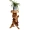 Du Fugen chạm khắc khung gốc khắc cơ sở phòng khách trang trí tự nhiên gỗ rắn gốc cây hoa đứng cơ sở khắc phân - Các món ăn khao khát gốc mua bàn ghế gốc cây