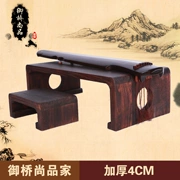 Guqin bàn gỗ rắn phong cách đơn giản cổ piano bàn thấp bàn gỗ rắn Trung Quốc học bàn trà bàn thư pháp - Bàn