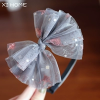 Заколка для волос с бантиком, ободок