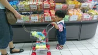 Детская реалистичная корзина для покупок, коляска, семейная игрушка, игрушечная машина