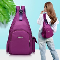 Нейлоновая нагрудная сумка, универсальная сумка через плечо, рюкзак для отдыха на одно плечо, в корейском стиле, ткань оксфорд