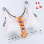 Red vương miện đích thực Wan Ni 082 cô gái không có vòng thép áo ngực sinh viên thể thao mẹ bông đồ lót trung niên áo ngực