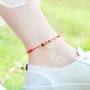 Garnet đồng đỏ dây đỏ vòng chân nữ phiên bản Hàn Quốc của chàng sinh viên giản dị Sen Sở Taohua 2018 mới thời trang gợi cảm