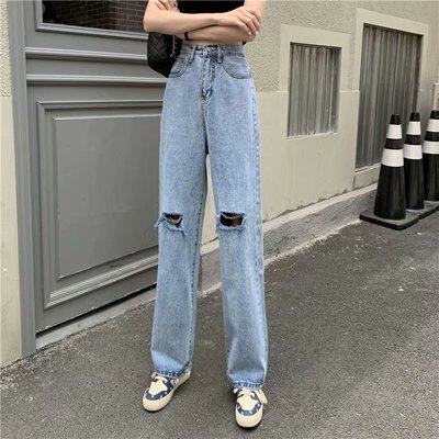 taobao agent Tide, jeans, plus size, 2021 collection