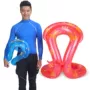 Vòng đeo vai Lê Bảo thế hệ thứ ba bốn thế hệ nâng cấp vòng bơi đôi bóng thiết bị lặn ống thở trẻ em bơi vòng nước - Cao su nổi phao lưng