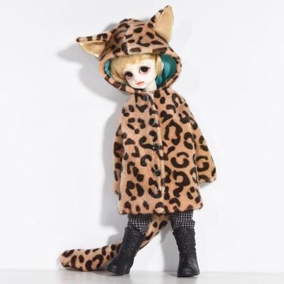 taobao agent BJD SD 6 points 1BLYTHE baby clothing small cloth six -point doll universal three -color leopard print new product