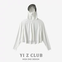 Yi Z Club Lighty Ice Silk Cool Big Rucks UPF50+солнцезащитные кремы весна и летняя женская одежда 0,23